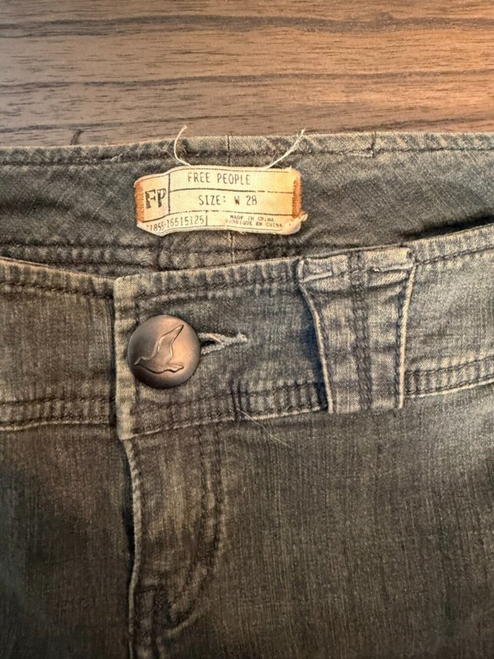 Free People Moto Skinny Jeans (mid-rise) - Picture 2 of 4